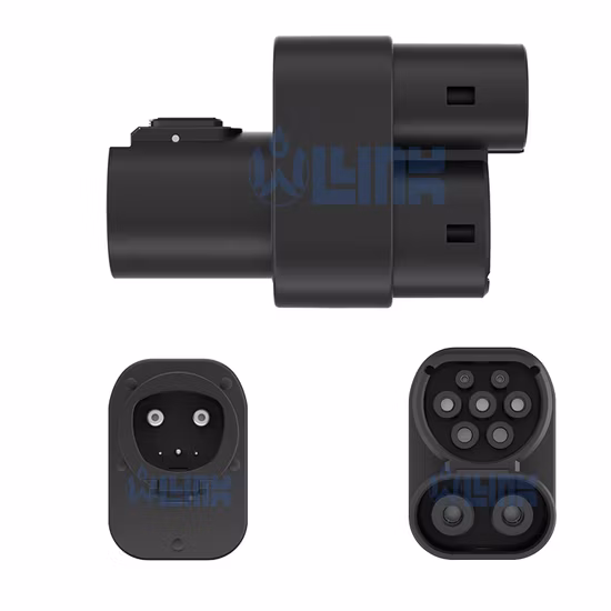 Adaptador CCS1 para CCS2 CE RoHS certificado para carro novo carregador Tpc para adaptador J1772 e adaptador CCS Combo 2