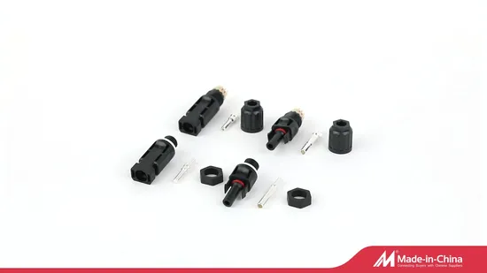 Conectores de cabo do painel solar à prova d'água IP67 com chave inglesa/fêmea