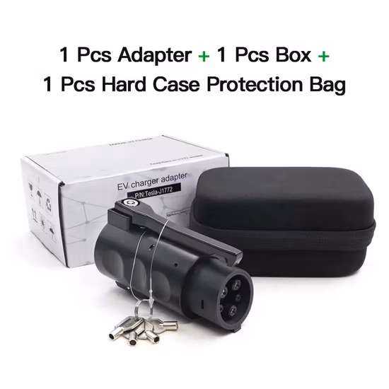 Adaptador AC portátil para carregamento rápido de carro elétrico DC EV